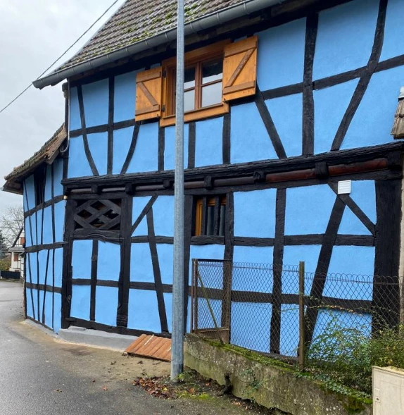 rénovation maison alsacienne