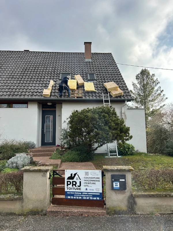 isolation de toiture à Mundolsheim