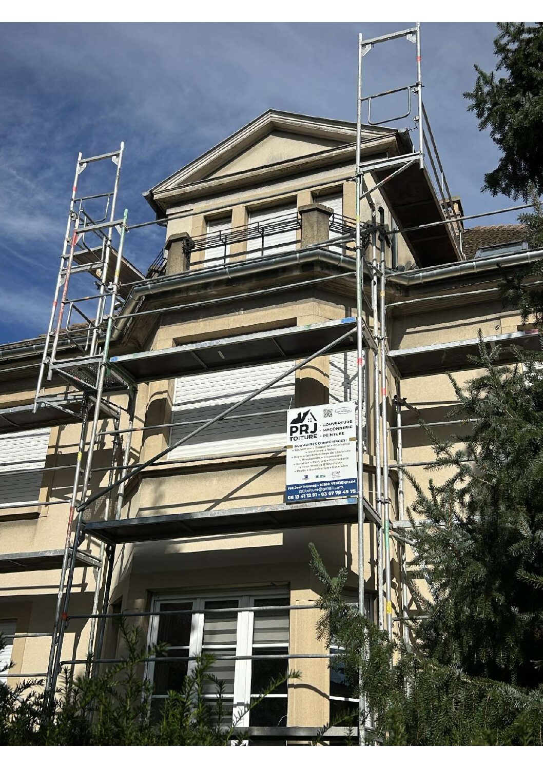 Changement de gouttières à Kronenbourg