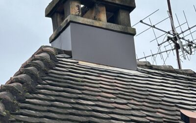 Habillage cheminée et gouttière Reichstett